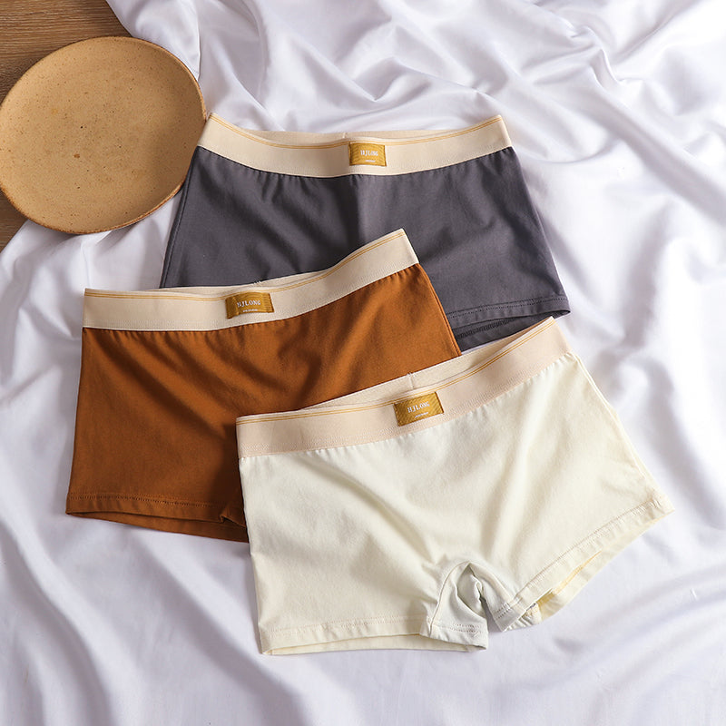Pure Cotton Graphene Antibacterial Boxer Briefs for Women