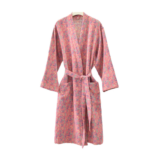 Pure Cotton Jacquard Bathrobe