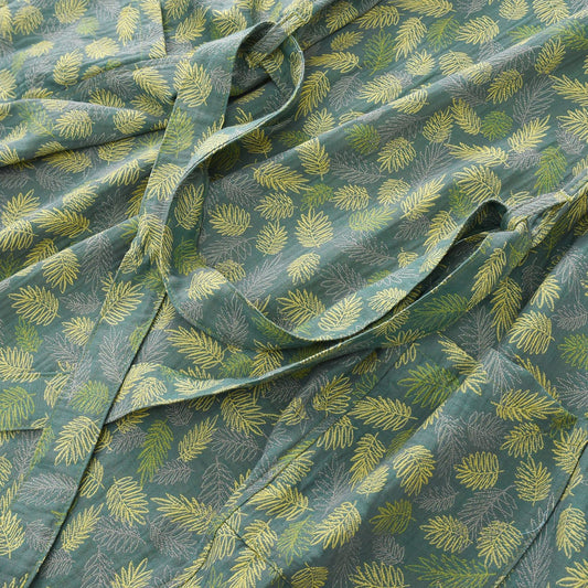 Pure Cotton Jacquard Bathrobe