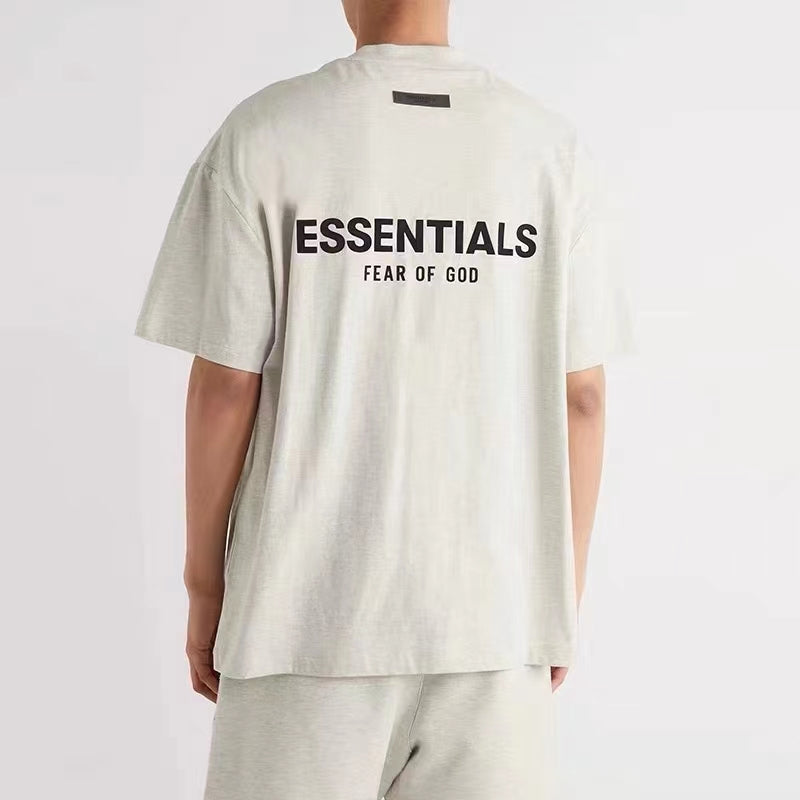 Pure cotton loose short-sleeved shirt
