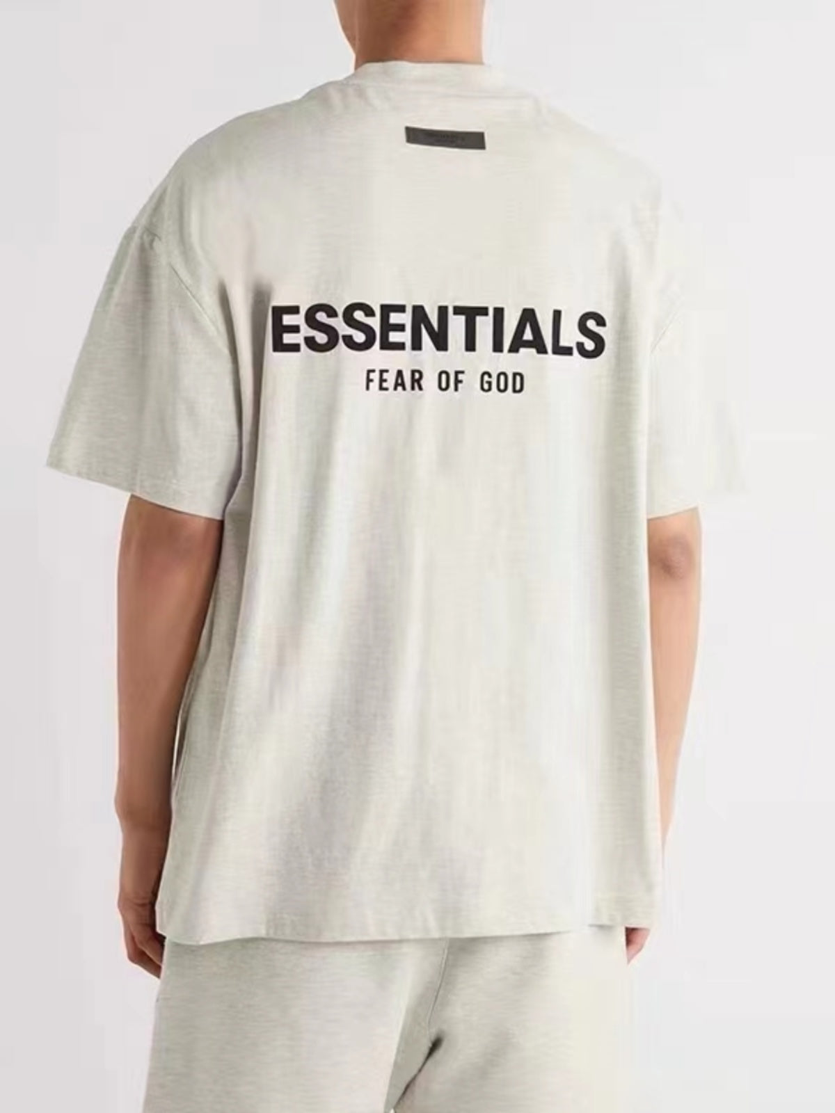 Pure cotton loose short-sleeved shirt