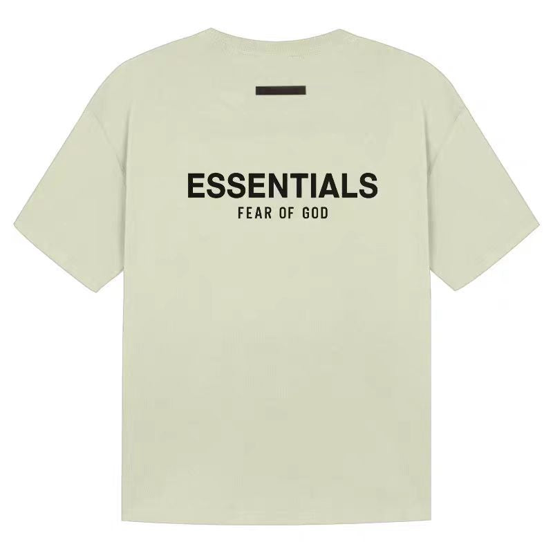 Pure cotton loose short-sleeved shirt