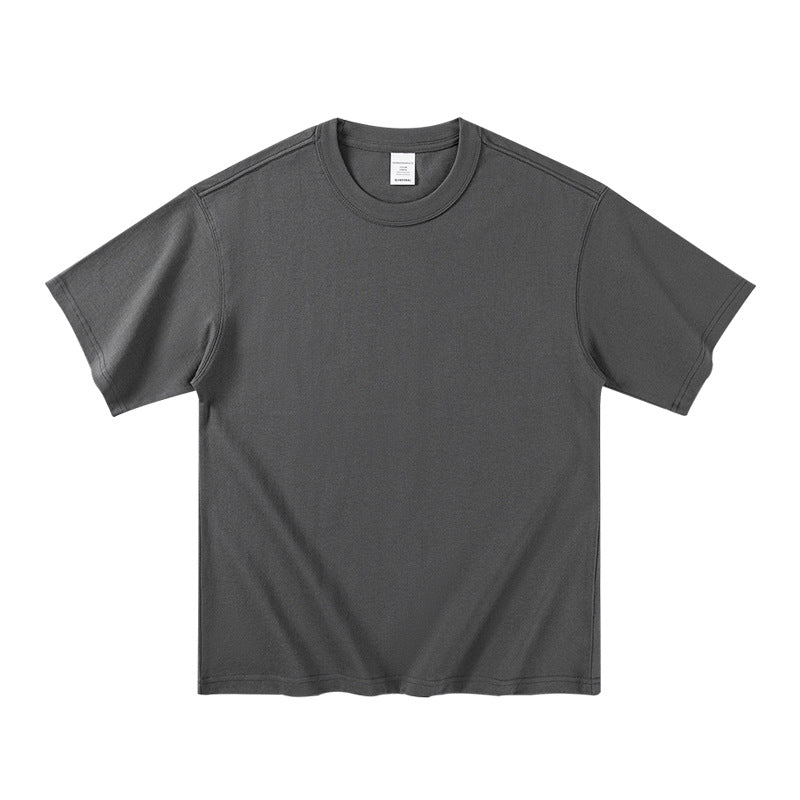 Pure cotton men's short-sleeved T-shirt
