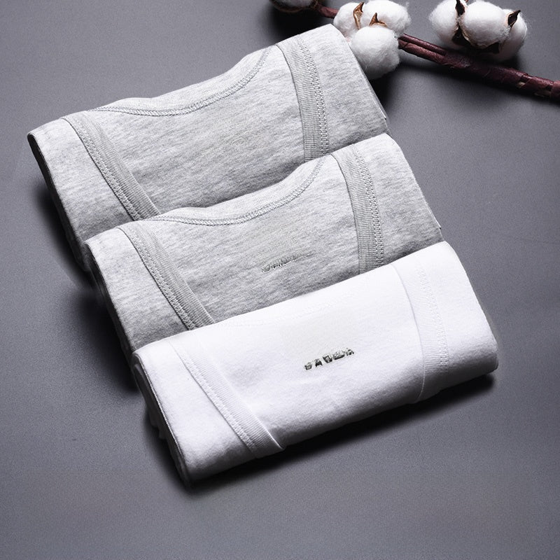 Pure cotton men's vest