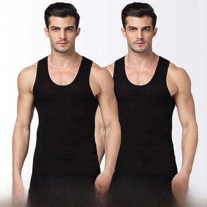 Pure cotton men's vest