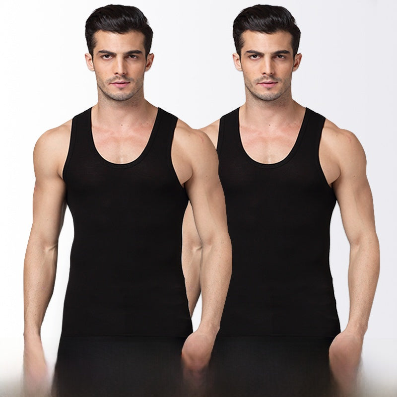 Pure cotton men's vest