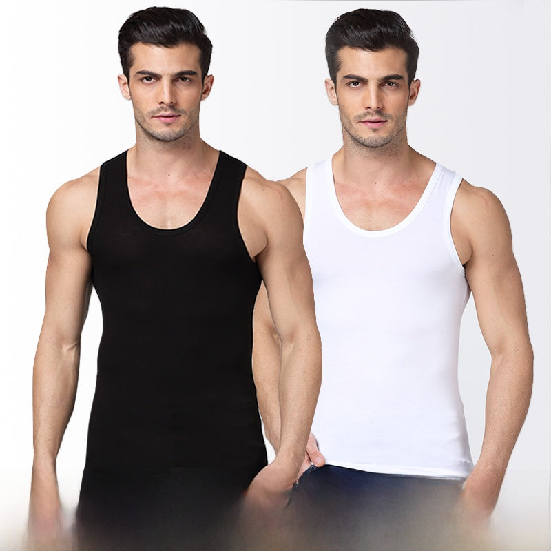 Pure cotton men's vest
