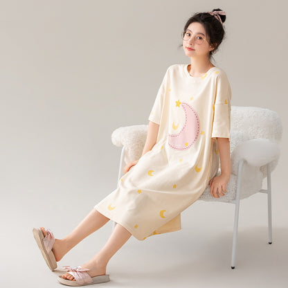 Pure cotton nightgown