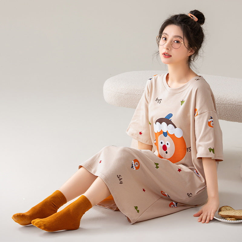 Pure cotton nightgown