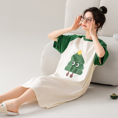 Pure cotton nightgown