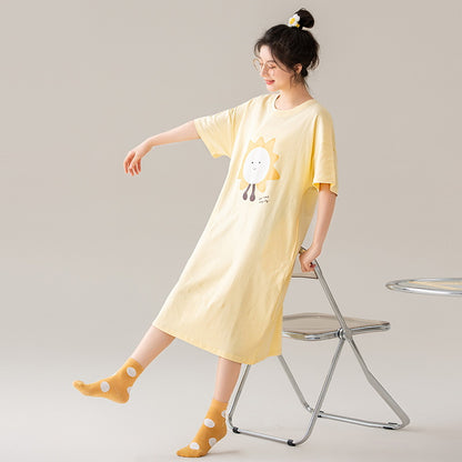 Pure cotton nightgown