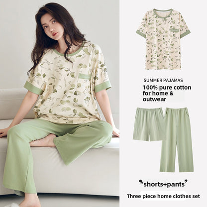 Pure Cotton Pajama Set for Women
