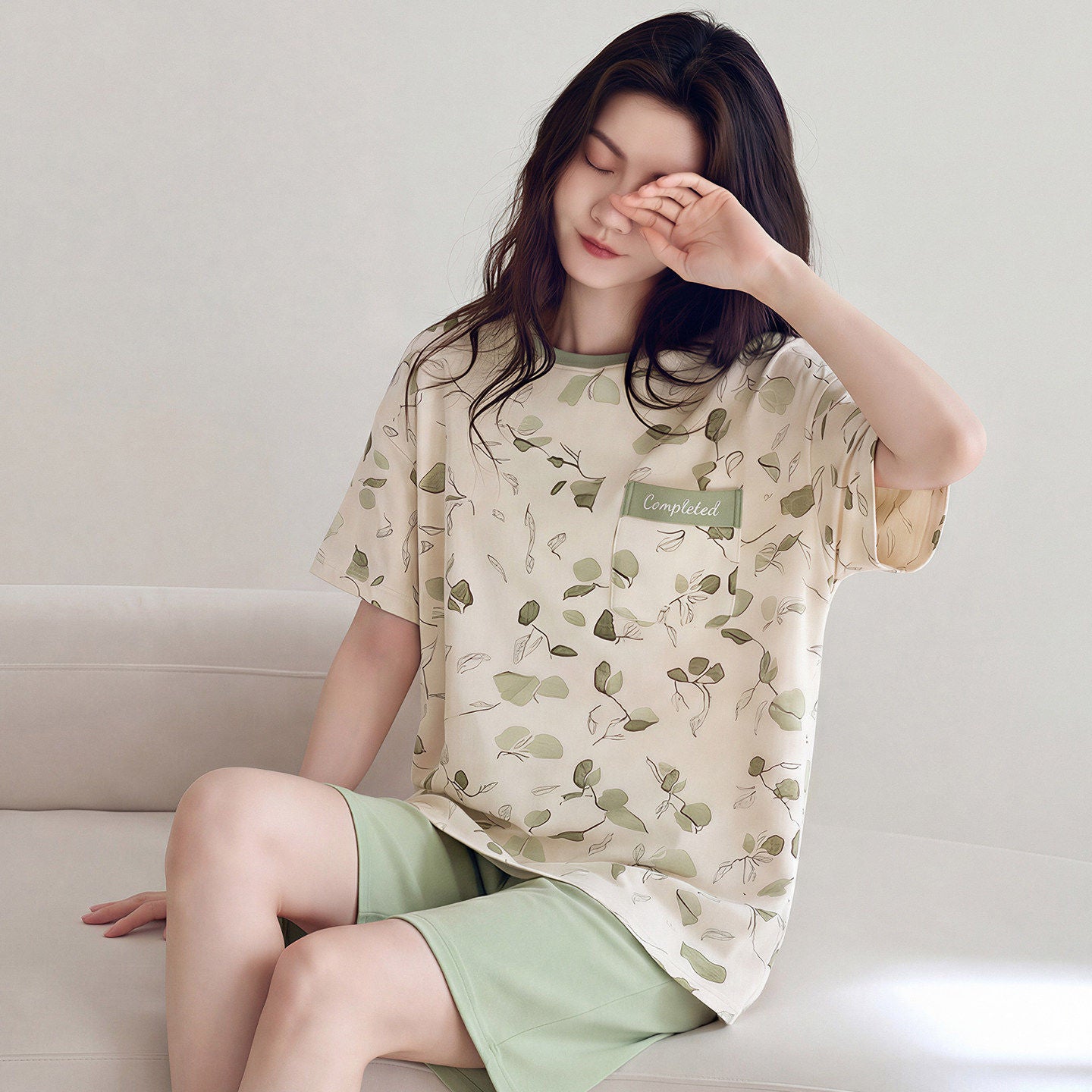 Pure Cotton Pajama Set for Women