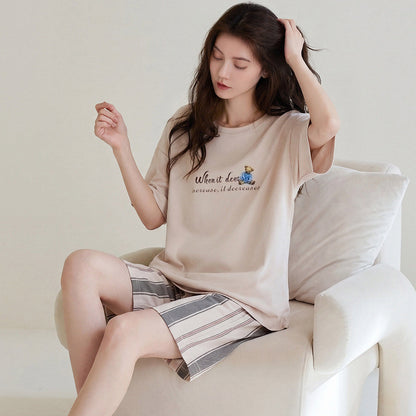 Pure Cotton Pajama Set for Women