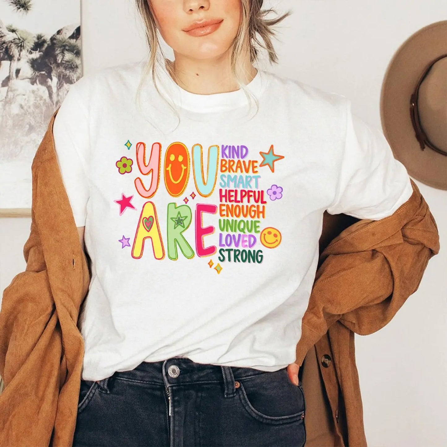 Pure Cotton Print Short Sleeve Tshirt