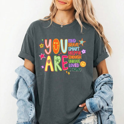 Pure Cotton Print Short Sleeve Tshirt