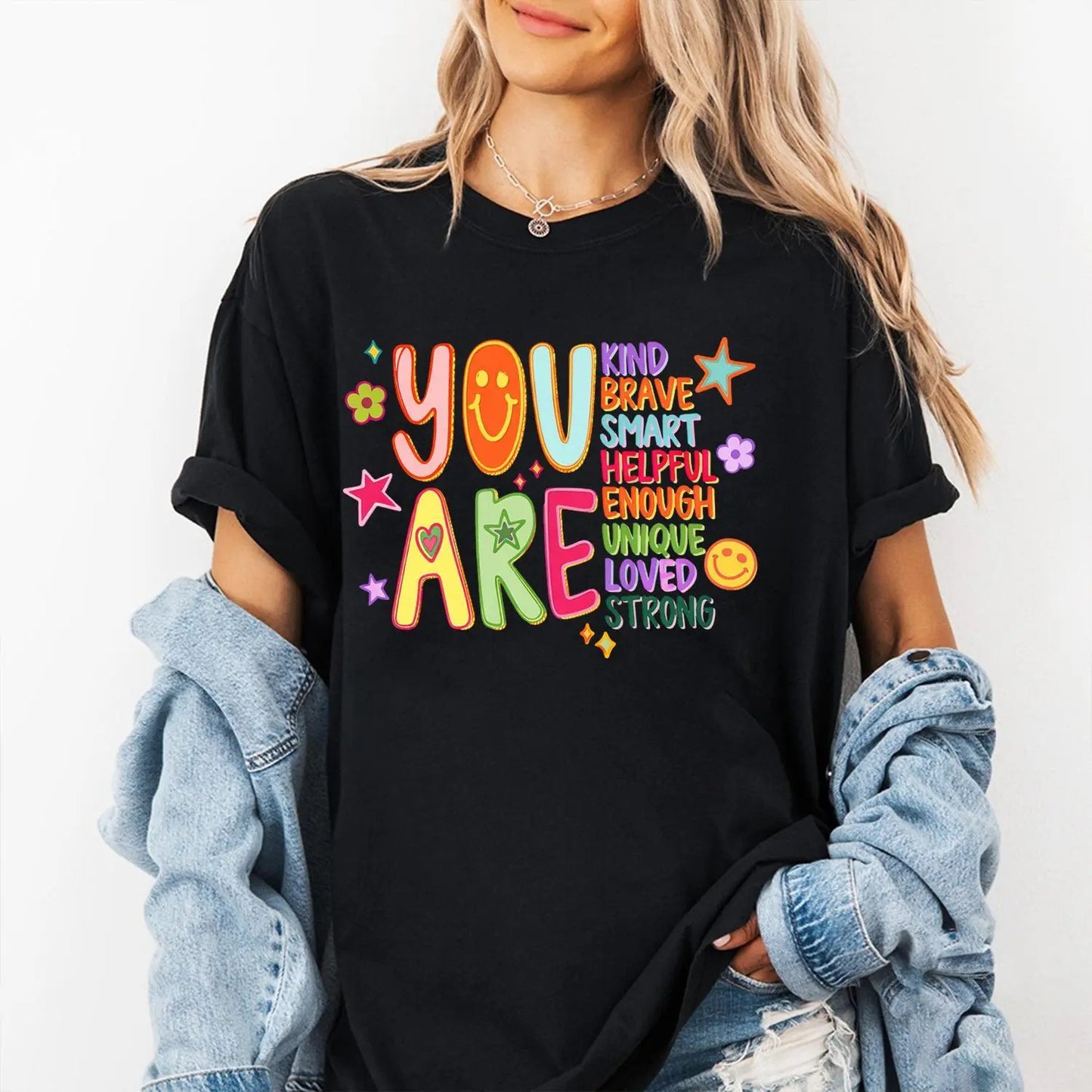 Pure Cotton Print Short Sleeve Tshirt
