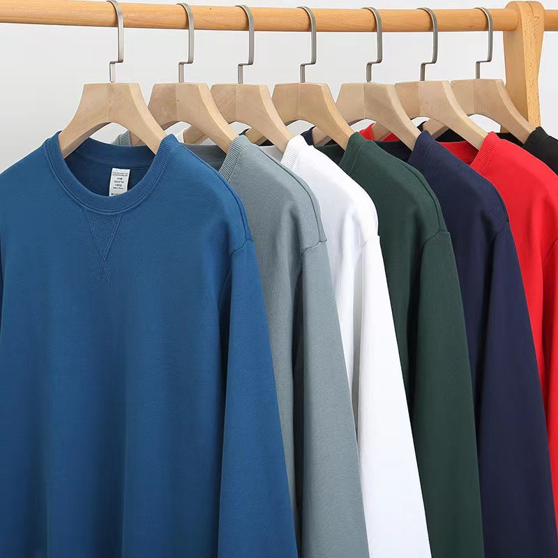 Pure cotton pullover sweater