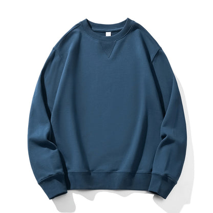 Pure cotton pullover sweater