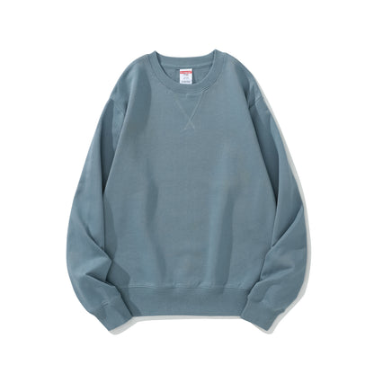 Pure cotton pullover sweater