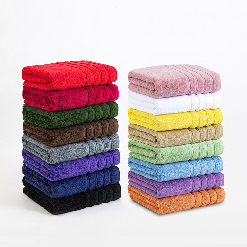 Pure Cotton Satin Edge Bath Towel
