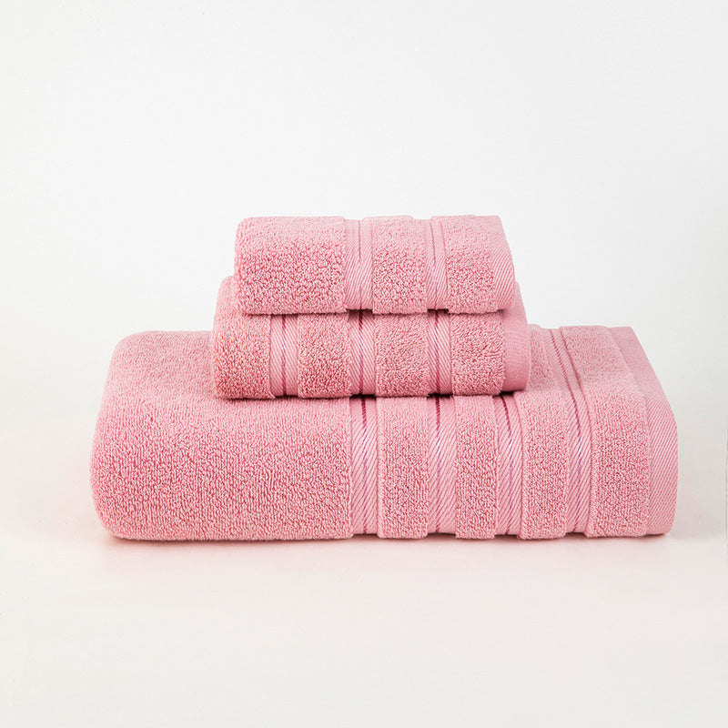 Pure Cotton Satin Edge Bath Towel