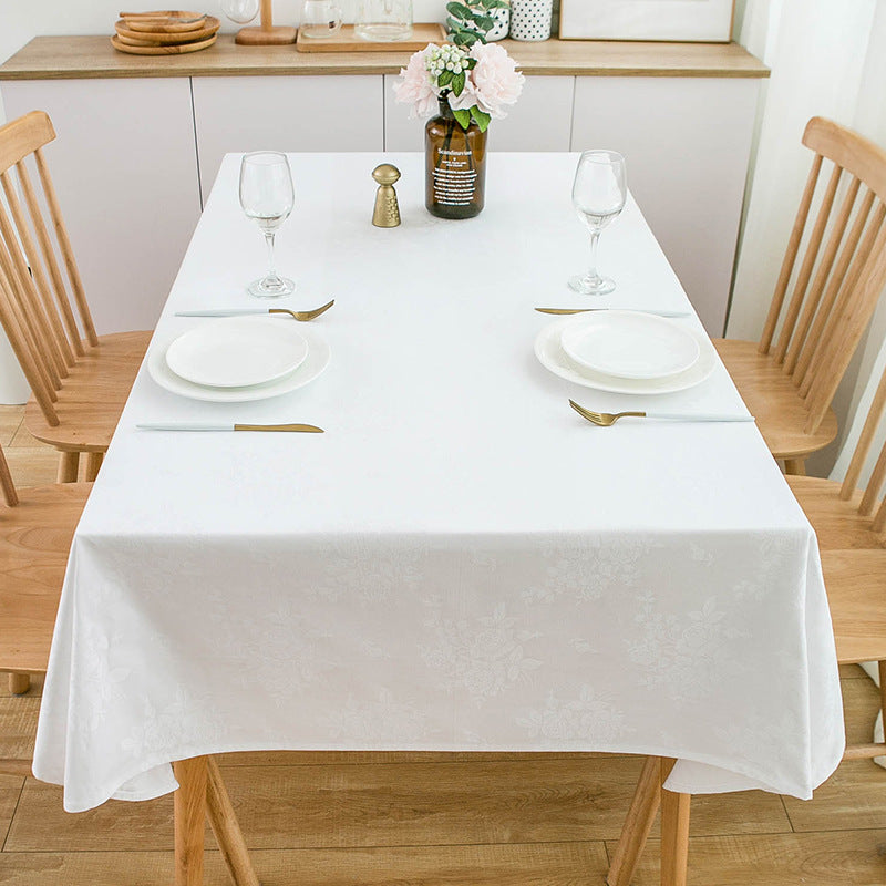 Pure Cotton Satin Tablecloth