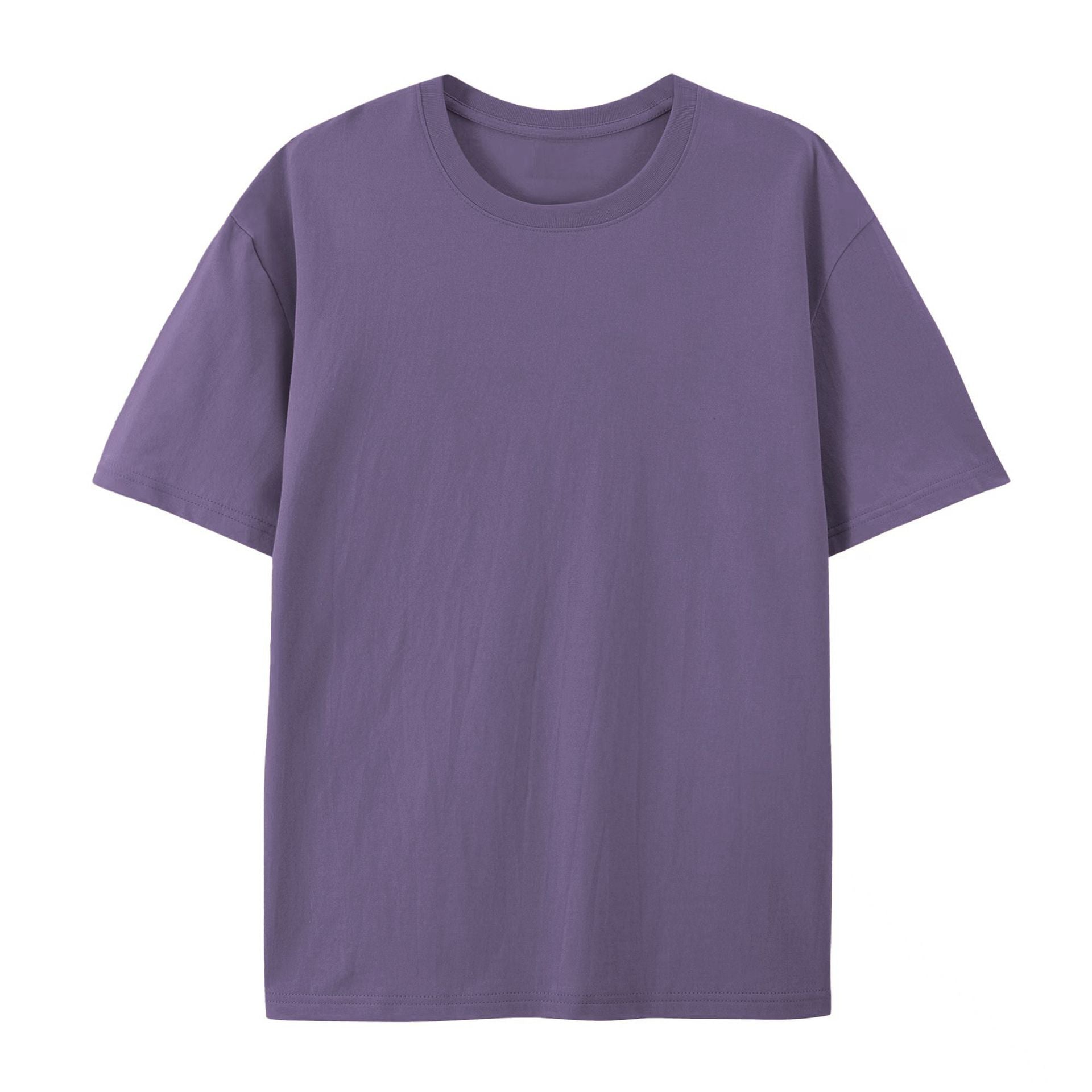Pure cotton short-sleeved T-shirt for men in summer