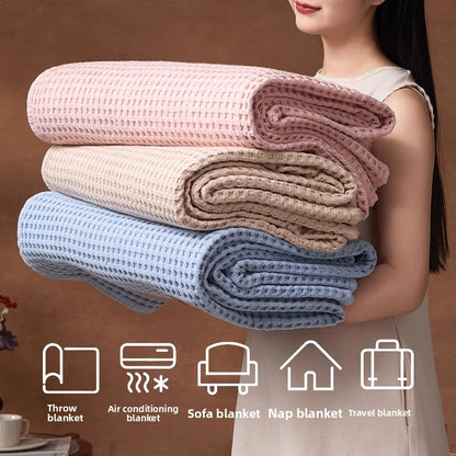 Pure Cotton Sofa Blanket