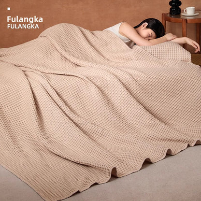 Pure Cotton Sofa Blanket