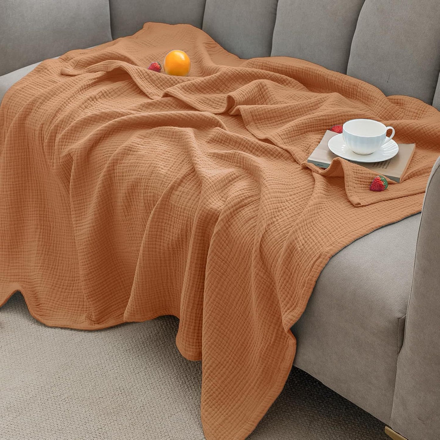 Pure Cotton Soft Blanket
