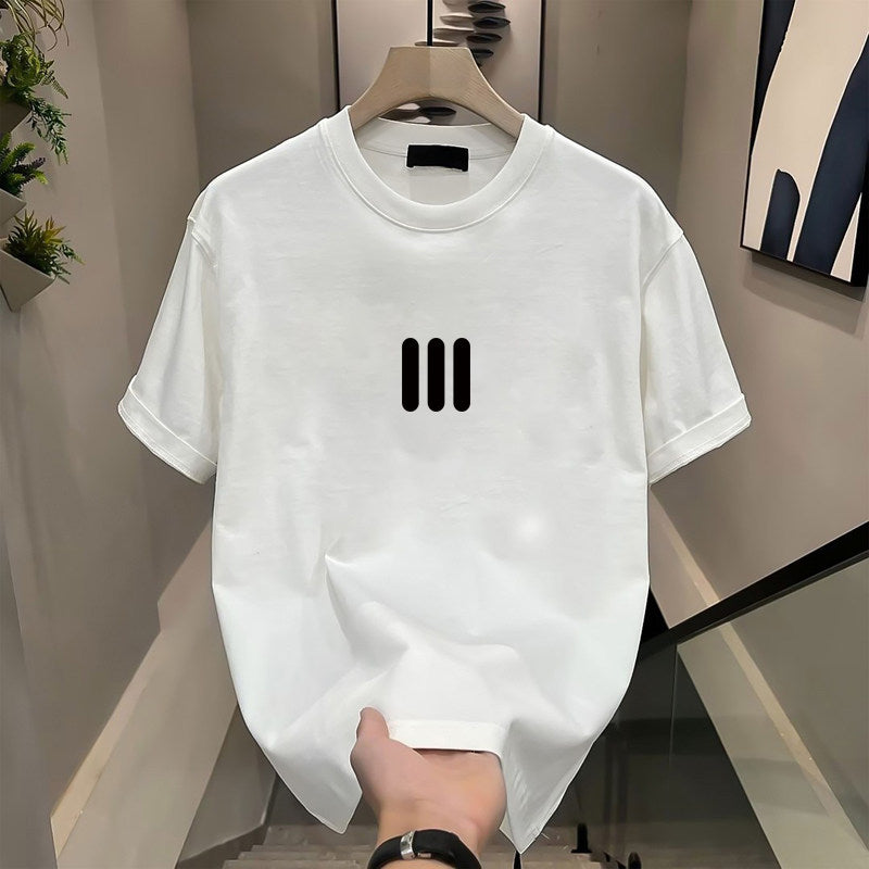 Pure cotton versatile short sleeve shirt