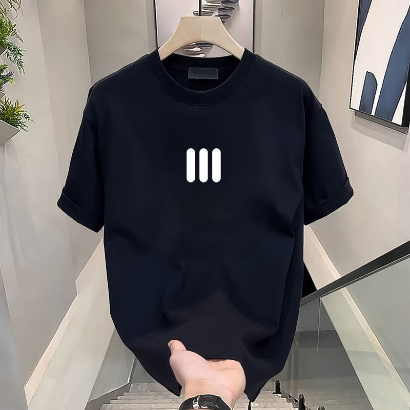 Pure cotton versatile short sleeve shirt