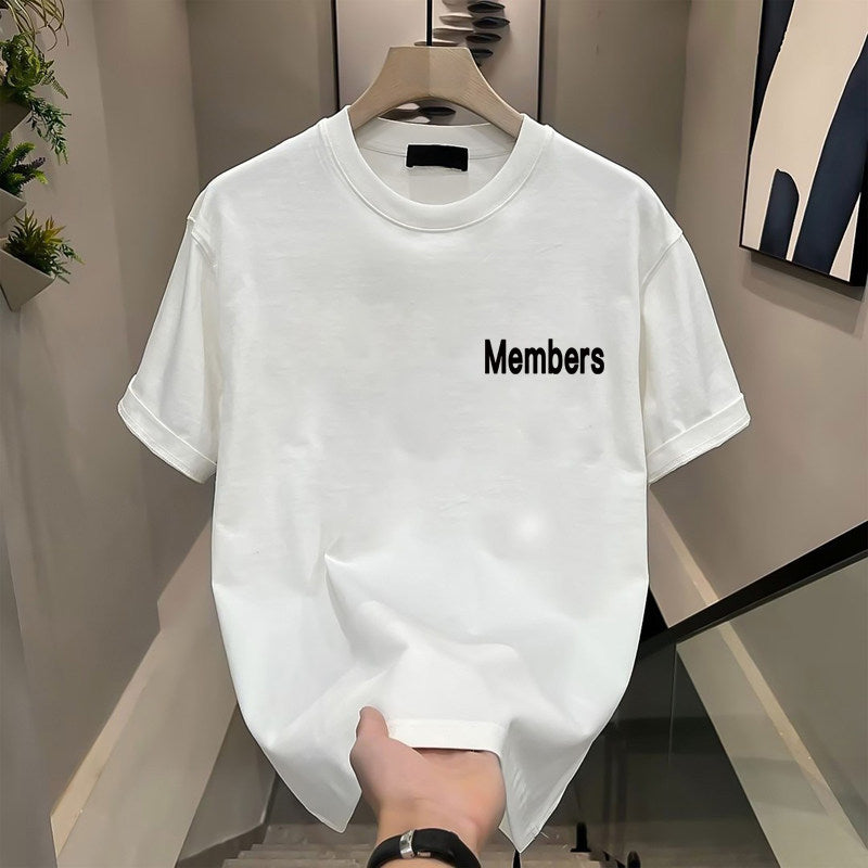 Pure cotton versatile short sleeve shirt
