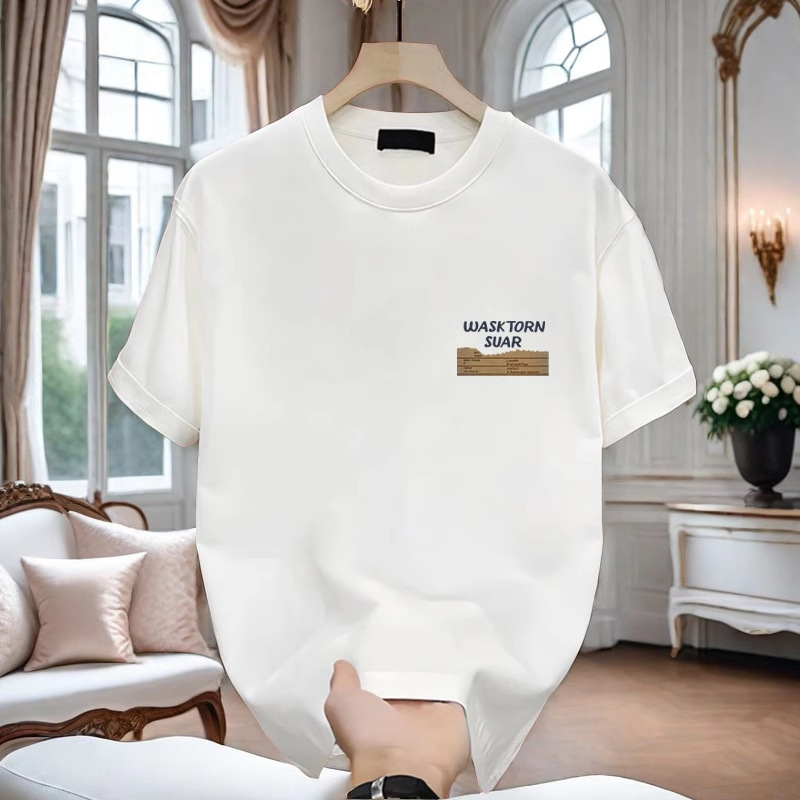 Pure cotton versatile short sleeve shirt