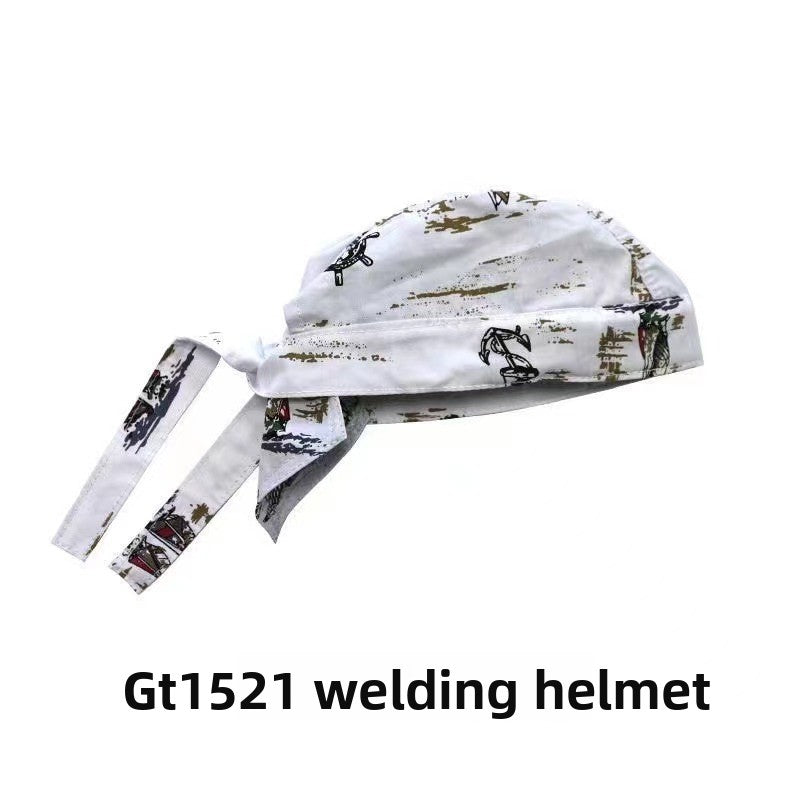 Pure Cotton Welding Hood Dust Protection Cycling Cap