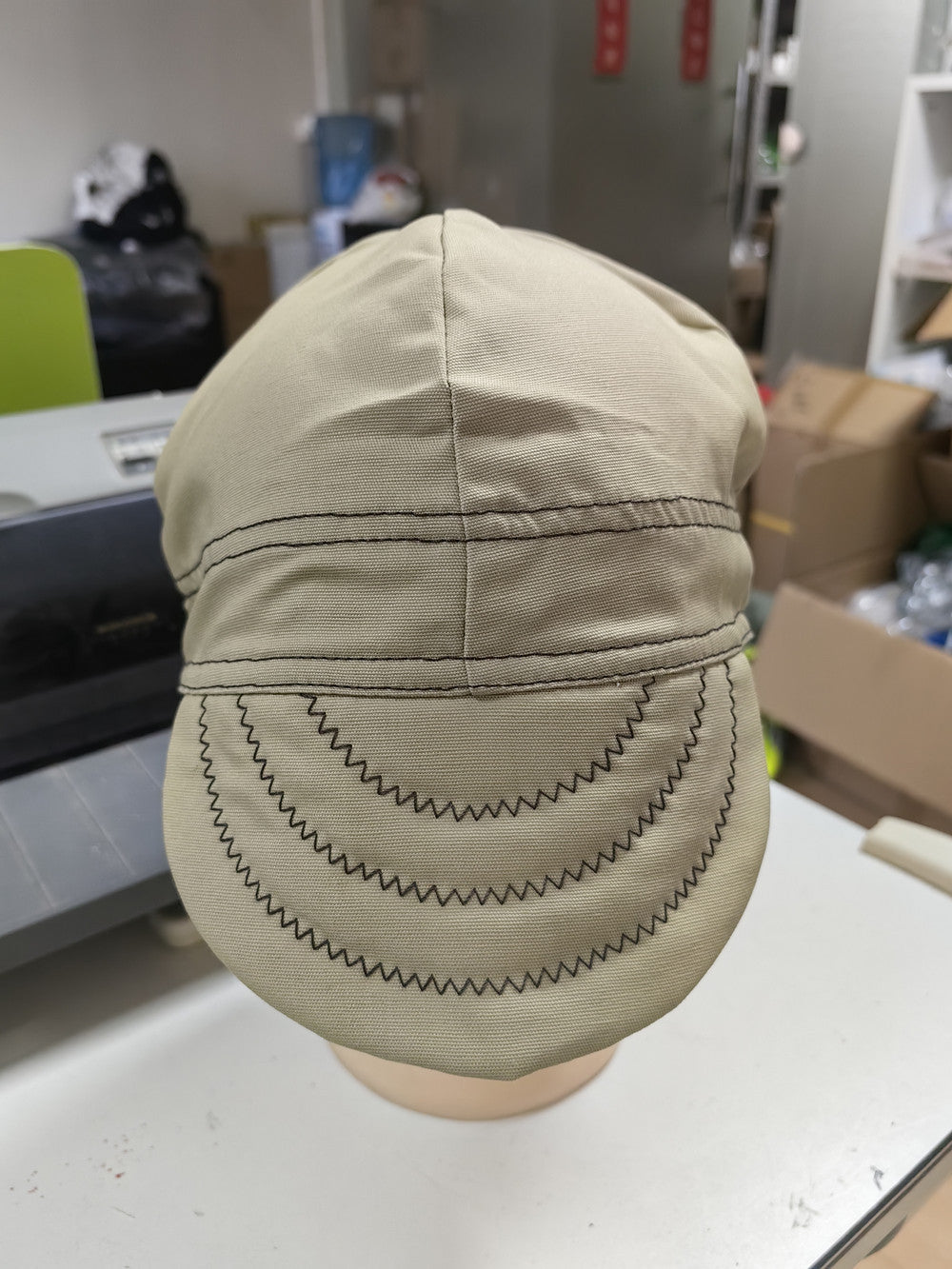Pure Cotton Welding Hood Dust Protection Cycling Cap