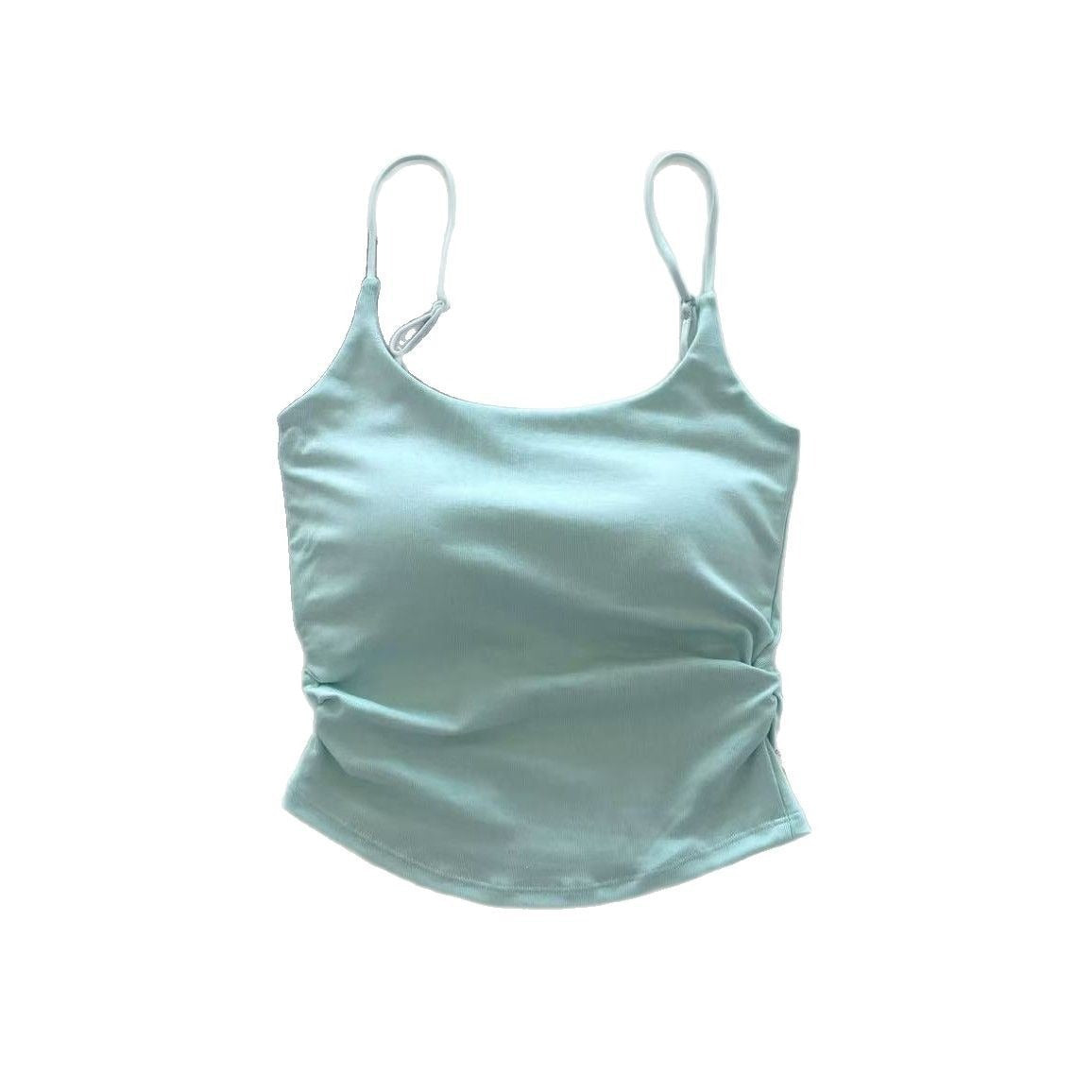 Pure Desire Pleated beautiful back halter top