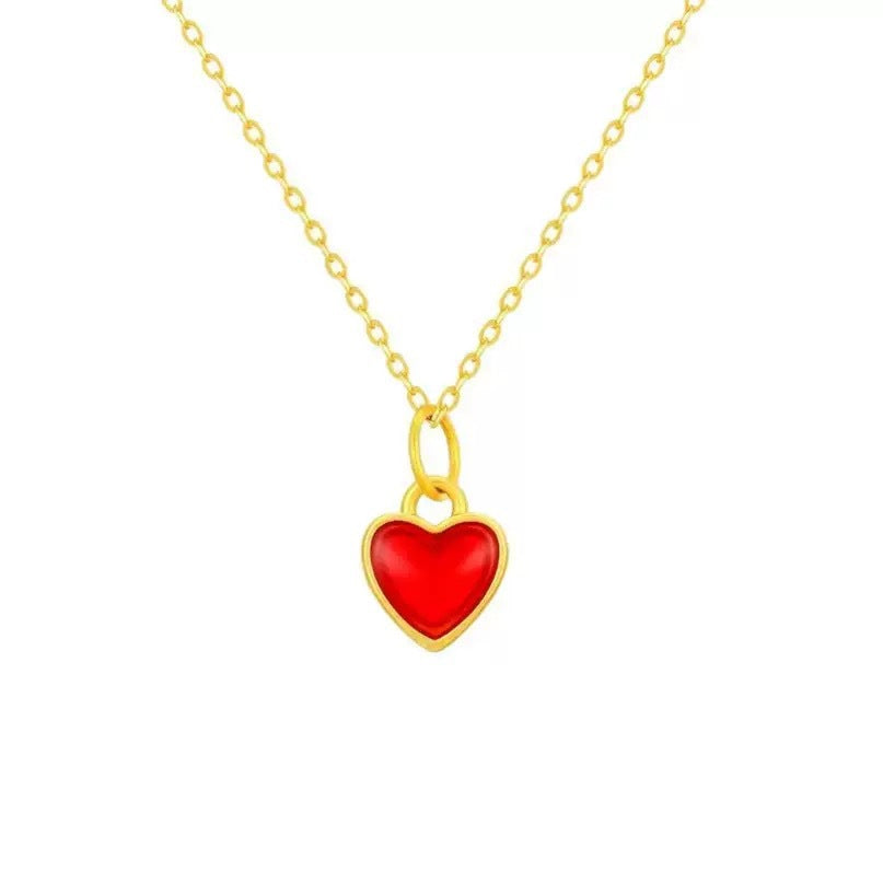 Pure Gold Slim Waist Pendant Necklace