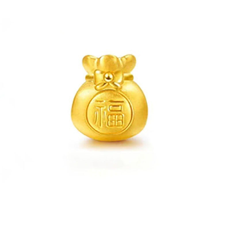 Pure Gold Slim Waist Pendant Necklace