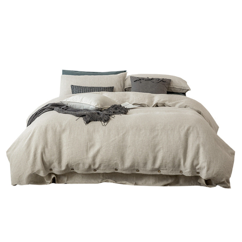 Pure Linen Four-Piece Bedding Set