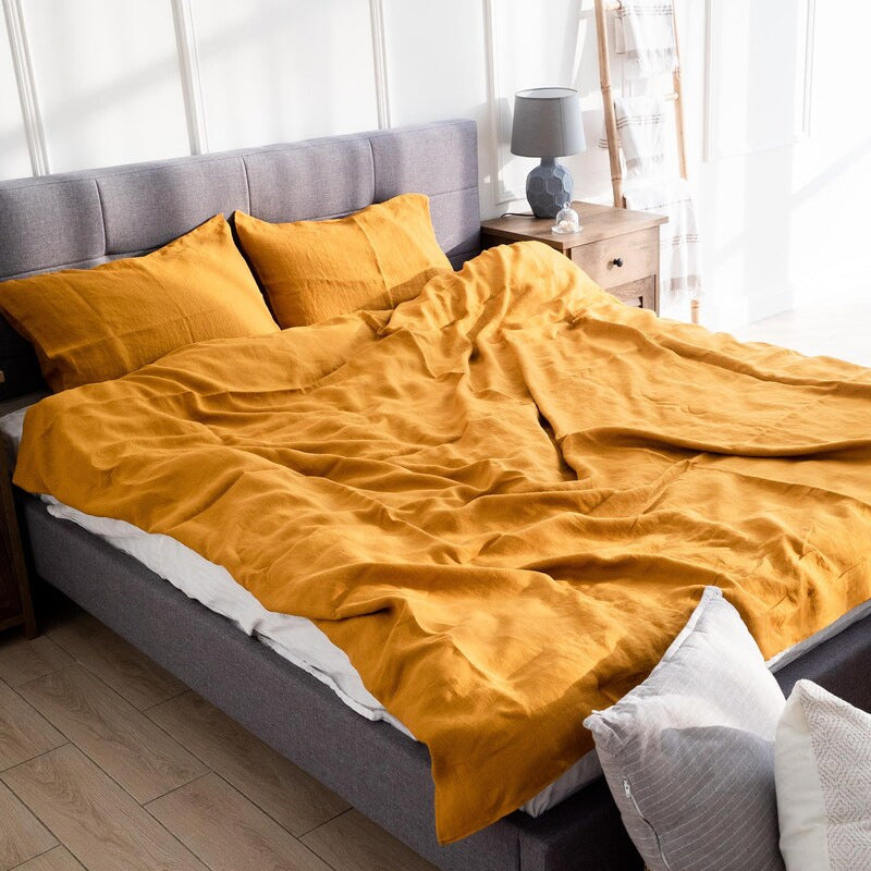 Pure Linen Four-Piece Bedding Set