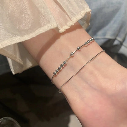Pure silver bracelet