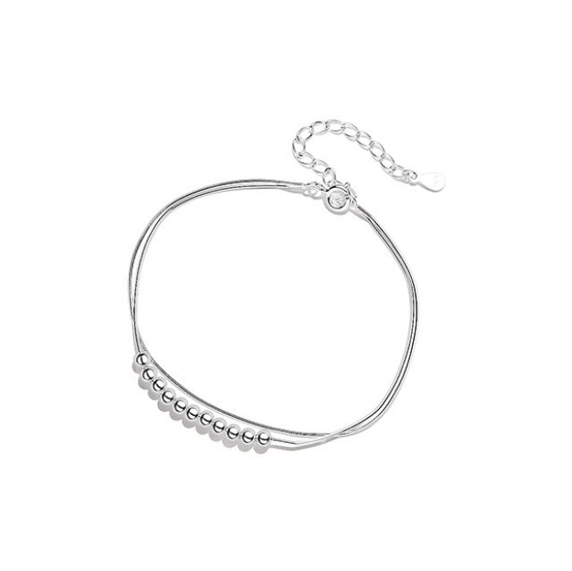 Pure silver bracelet