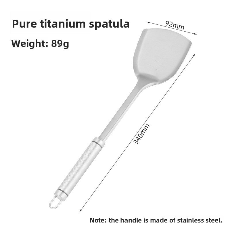 Pure Titanium Kitchen Utensil Set