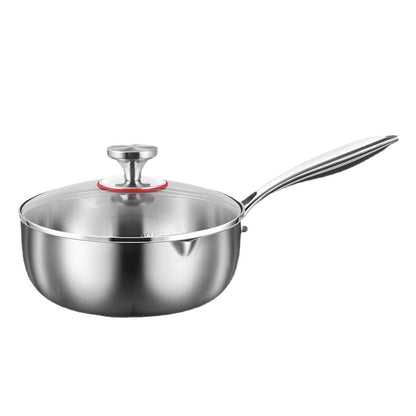 Pure titanium milk pot