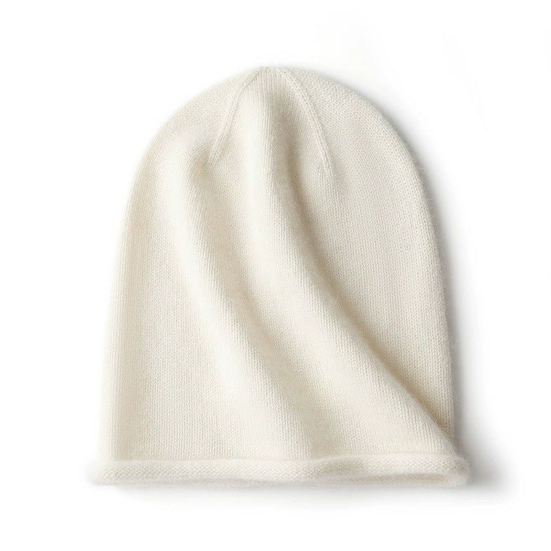 Pure Wool Knitted Beanie Hat