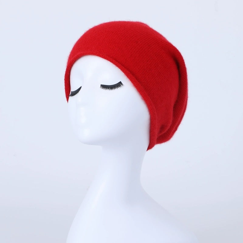 Pure Wool Knitted Beanie Hat