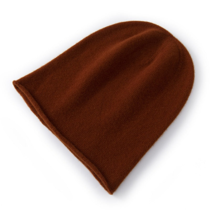 Pure Wool Knitted Beanie Hat