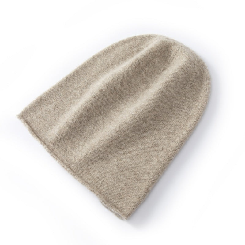 Pure Wool Knitted Beanie Hat